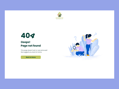 Error 404 dailyui design error404 ui