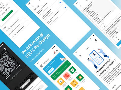 PeduliLindungi UI/UX Design