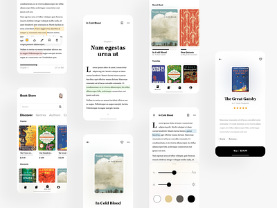 Book Store - reading app concept