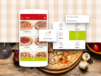 DaGrasso Android android ecommerce feed filters food graphic design material design menu mobile app restaurant sketch user interface vintage design