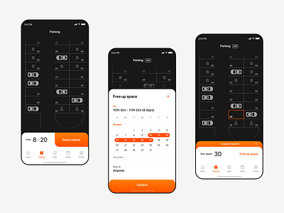 Merixstudio App - Parking space booking