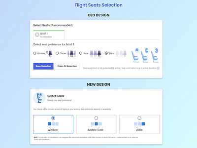 Flight Seat Selection design graphic design ui ux