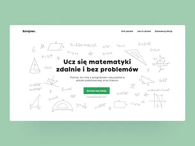 Learn math online - 7/100 book booking booking system figma figmadesign math mathematics maths simple design ui user experience ux webdesign webflow website