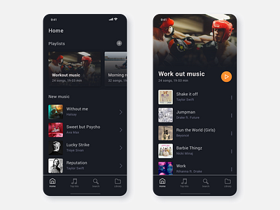 Music player concept adobe xd app app concept design ios music music app simple design ui uidesign user experience user inteface ux ux designer ux ui uxresearch