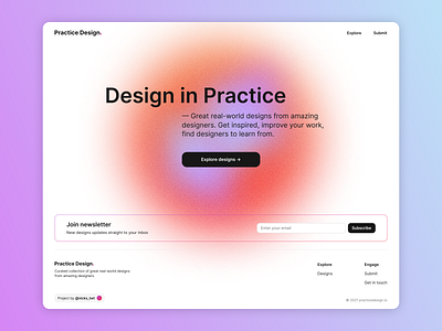 Practice Design Website Early Launch