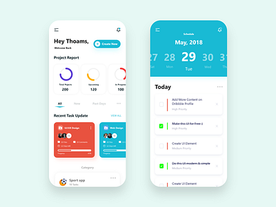 Task management application app design app designers app ui like button management app management system mobile app design ondemandapp task management task management app team management teamwork todo app ui uiux design ux work work management app