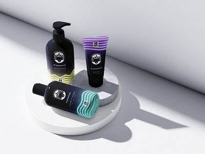 Madame Mendoza | cosmetics brand branding cosmetics design logo shampoo