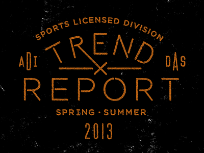 Trend Report black copper lettering retro russell pritchard texture trend typography