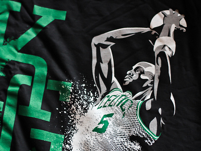 Garnett Shirt (Celtics Era) apparel basketball black boston celtics garnett green kevin nba pritchard russell shirt