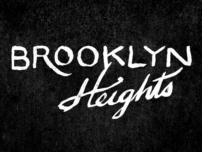 Brooklyn Lettering (GIF)