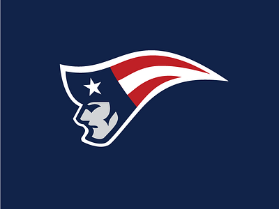 Patriots Remake america flag football partiots pritchard russell sports stars stripes