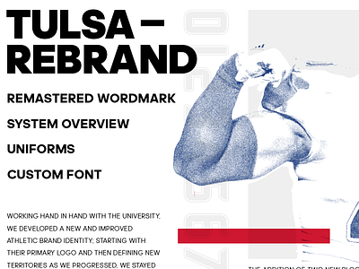Layout adidas brand design graphic identity indesign pritchard rebrand russell sports tulsa university
