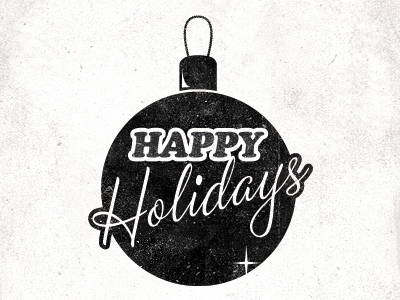 Happy holidays! christmas happy happy holidays holidays russell pritchard russell pritchard typography type xmas