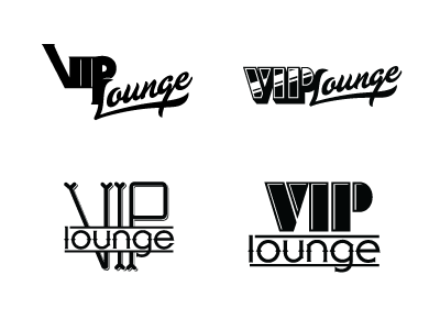 Vip comps custom lettering russell pritchard typography vip vip lounge