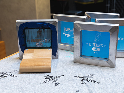 NYC Adidas Activation Mini Screenprints