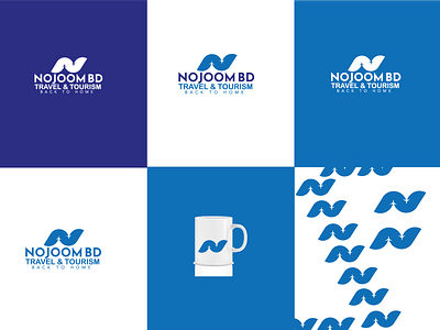 logo/design/brand/nojoom bd/ creative logo branding design flat icon illustration logo minimal ui vector