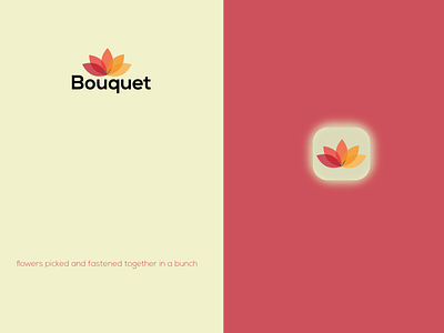 Bouqute Branding 3d animation app branding design flat graphic design icon illustration logo logomaker logos minimal motion graphics typography ui ux vector web website