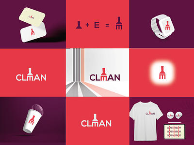 Clean Branding 3d animation branding design flat graphic design icon illustration logo minimal ui vector