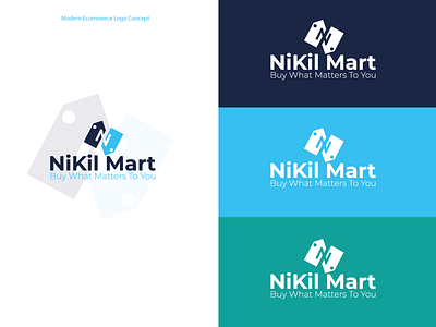 Modern E-commerce Logo Concept