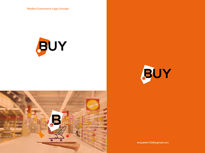 Buy E-Commerce logo concept 3d animation branding creative design ecommerce flat graphic design icon identity logo minimal motion graphics