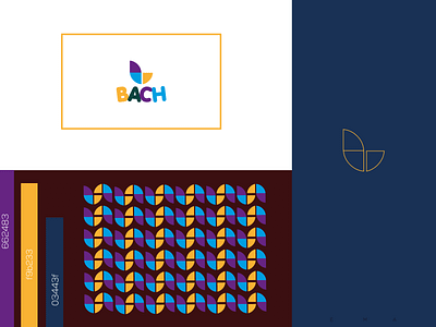 Bach music Brand Logo Branding abcdefghijklmn abstract branding brandshow colourplate design e commerce flat graphic design guiter icon iconic logo minimal modern music opqretuvwxyz singinglogo vector