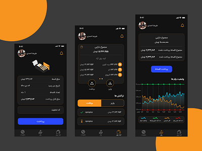 Crypto loan App Design