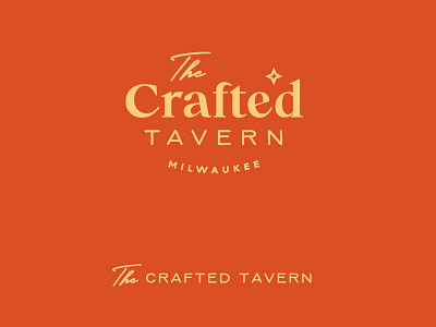 The Crafted Tavern Brand branding logo