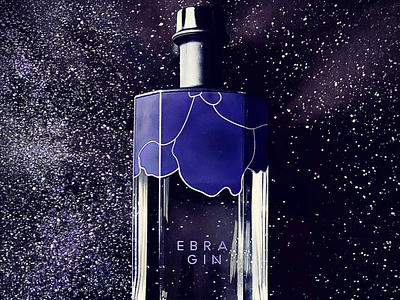 Ebra Gin Bottle branding packaging spirits