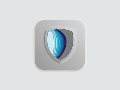 Authenticator App Icon app design graphic design icon illustration illustrator ios logo shield ui ux