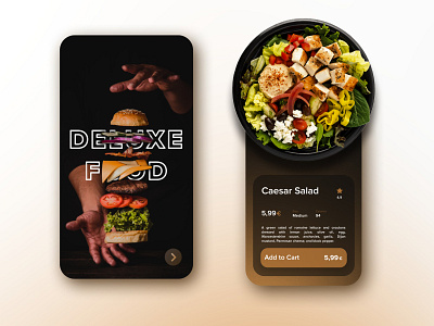 Delivery Food app delivery deliveryfood design food hamburger salad ui ux