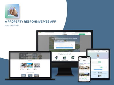 Perfect Properties - Real Estate Responsive Web App android app branding design icon illustration ios logo real estate responsive responsive web app typography ui ui design ux ux design vector web app