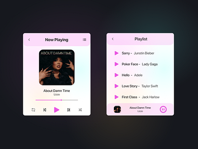 Music Player App |Daily UI 009 applewatch dailyui design music musicplayer player ui uidesign watch