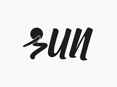 Run Wordmark Logo branding design illustration logo logo type logodesign minimal logo minimalist logo modern logo run logo ui ux vector wordmark logo