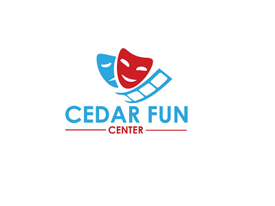 Cedar Fun entertainment company logo branding design graphic design illustration logo logo desiger logo design logodesign minimalist logo modern logo vector