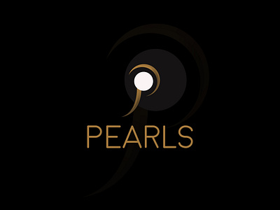 Pearls logo design branding design illustration logo logo designer logo idea logodesign logofolio logotype minimalist logo modern logo pearls pearls logo vector wordmark logo
