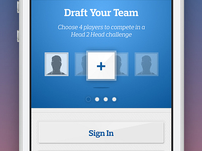 MLB Head2Head App app baseball fantasy interface ios mlb serif slab sports tab bar