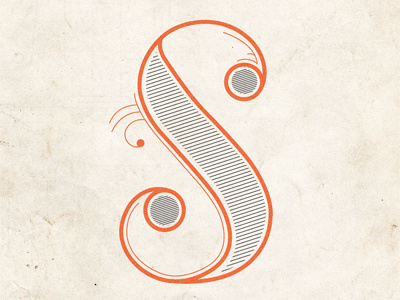 S is for Super inspired by Teresa! drawing french hand drawn lettering s script