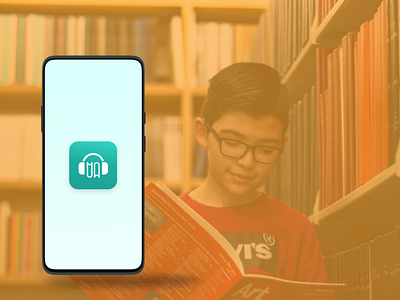 Learnhub App icon branding flat logo minimal