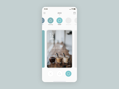 Calendar ◯✕ design ui