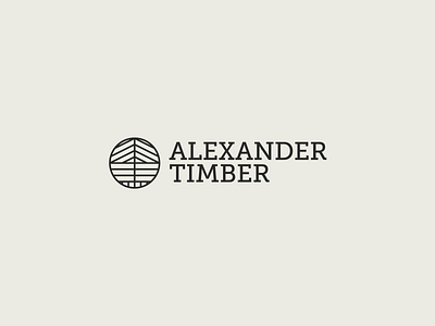 Alexander Timber 7robots branding joinery logo timber wood