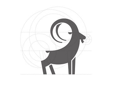 Ibex (construction) animal branding clothing construction geometric ibex logo minimal