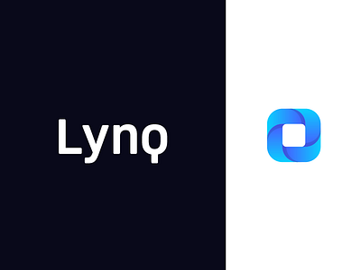 Lynq Brand Identity app bank blockchain brand cryptocurrency identity logo lynq trading wallet