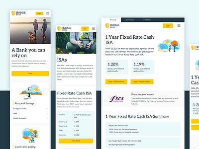 Hodge Bank - Fully responsive