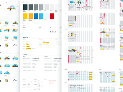 Hodge Bank - Design System 7robots bank buttons colours components design designsystem financial grid iconography icons illustration library product specifications styleguide system typography ui ux