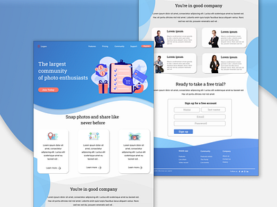 Landing Page