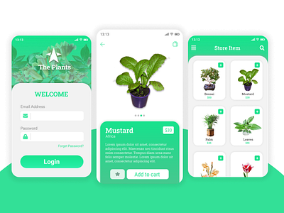 mobile apps - The plants