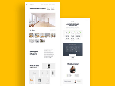 Home Web design ui ux web