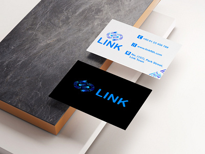 LINK Business Card adobe illustrator cc adobe photoshop cc business card design