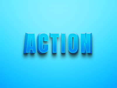 Action Text Effects text effect