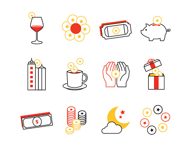 CC Icon Set iconography icons illustration